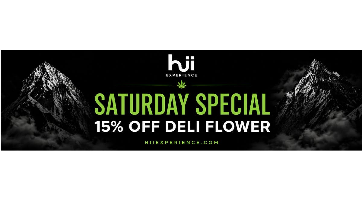 Hii Experience SATURDAY SPECIALS