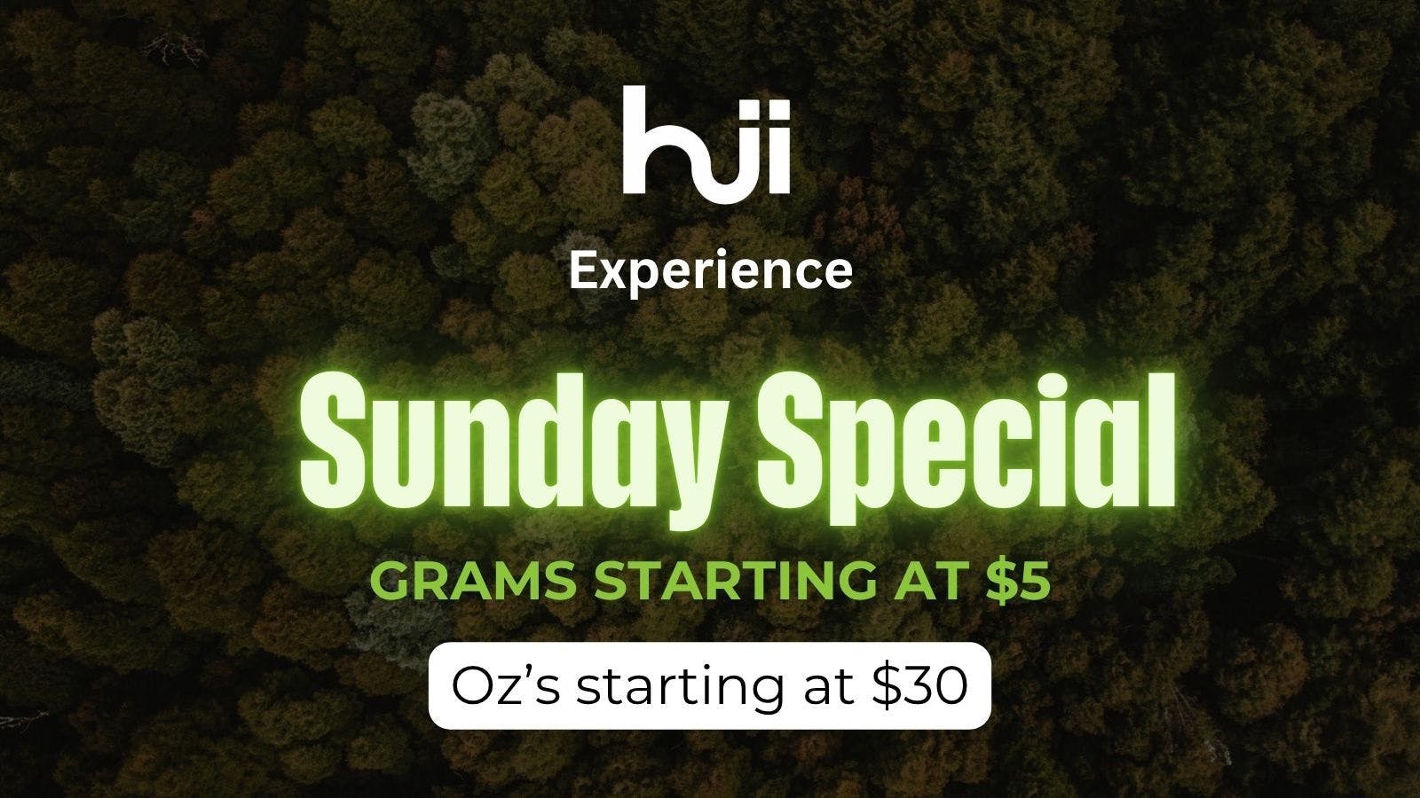 Hii Experience Sunday Special!