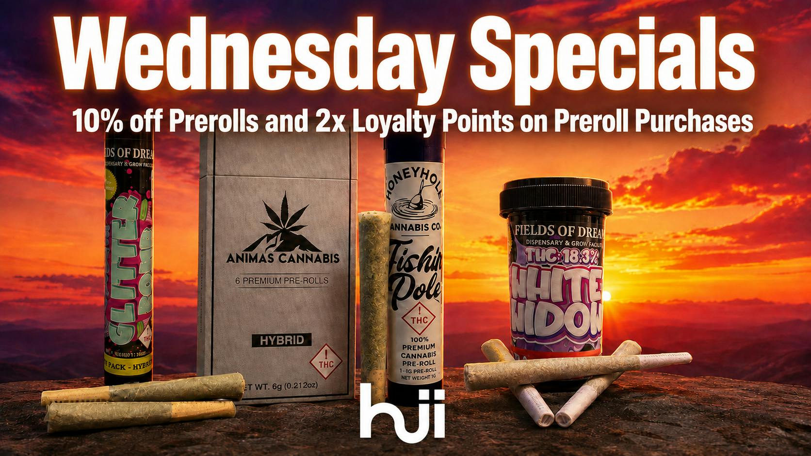 Hii Experience Wednesday Special: 10% Off Prerolls!