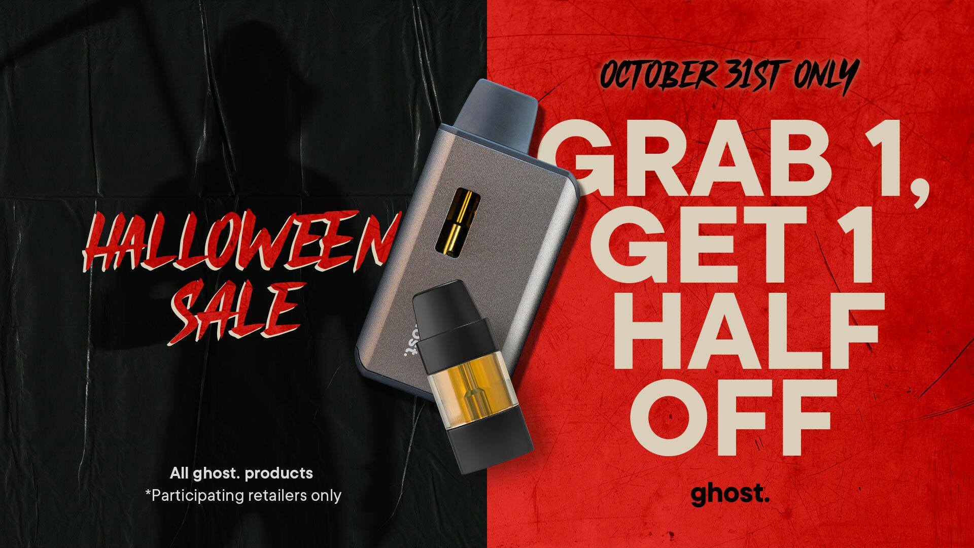 Hii Experience Ghostly Halloween // BOGO 50% Off Ghost Products!