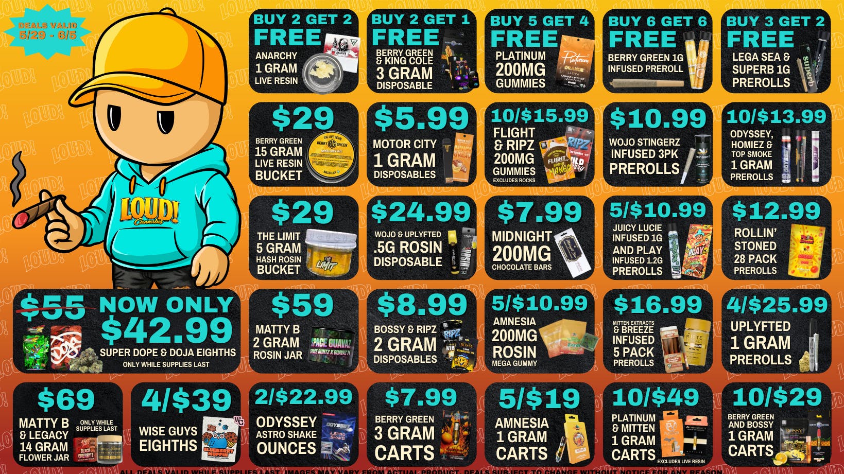 LOUD! Cannabis 💥LOUD! Cannabis Deals💥