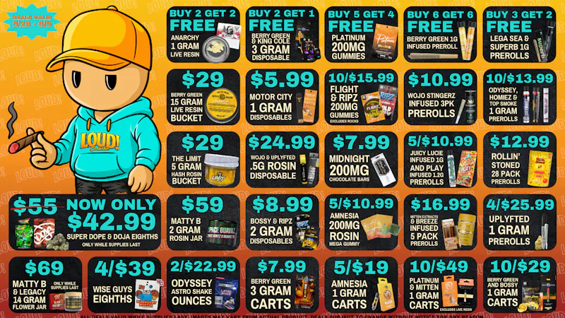 LOUD! Cannabis 💥LOUD! Cannabis Deals💥