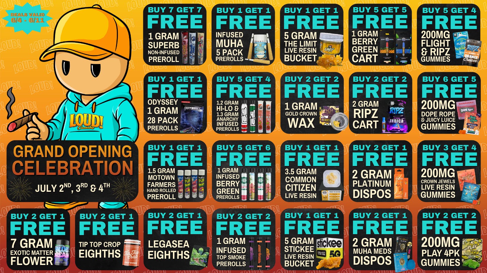 LOUD! Cannabis 💥LOUD! Cannabis Deals💥