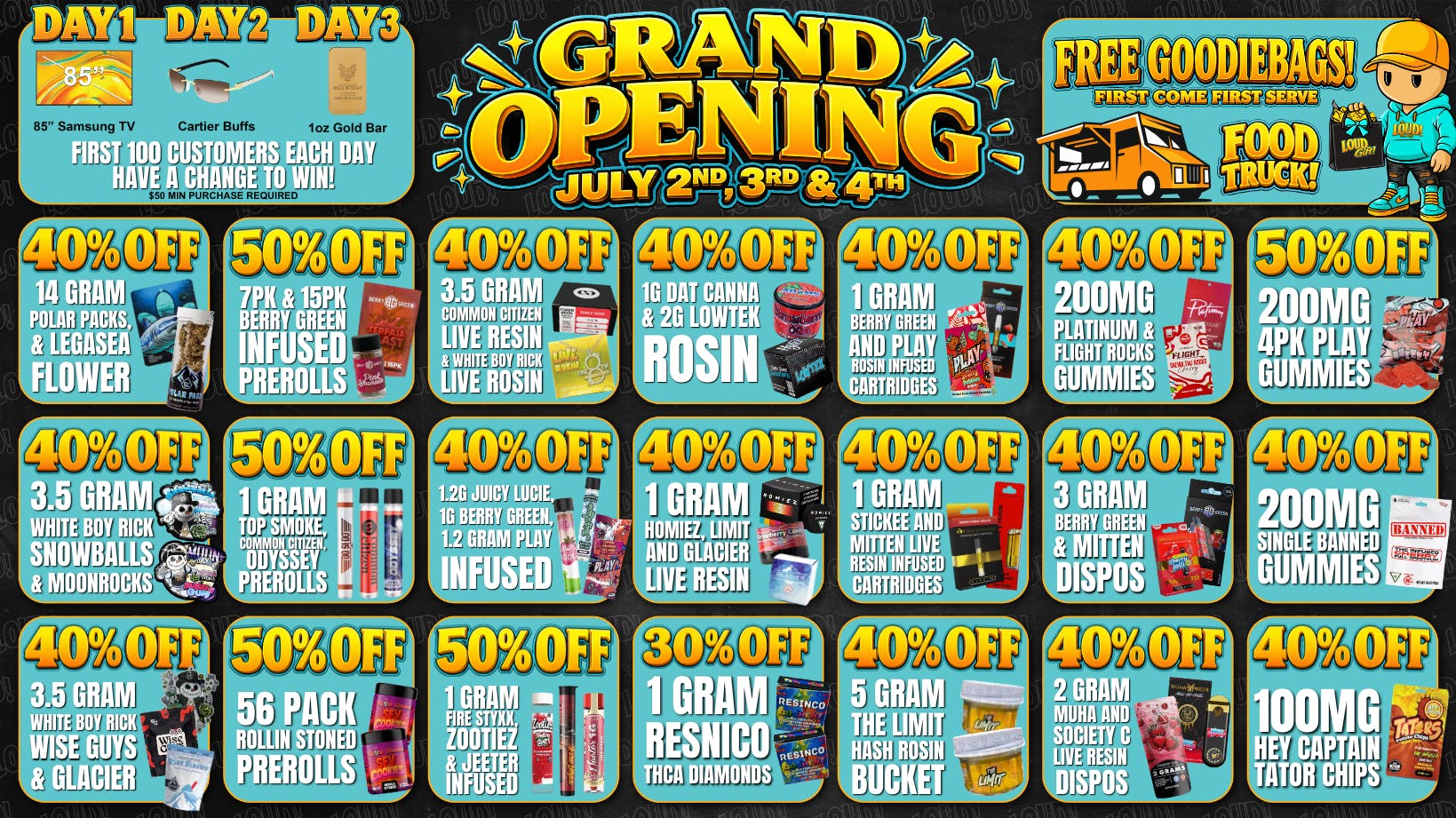 LOUD! Cannabis 💥LOUD! Cannabis Deals💥
