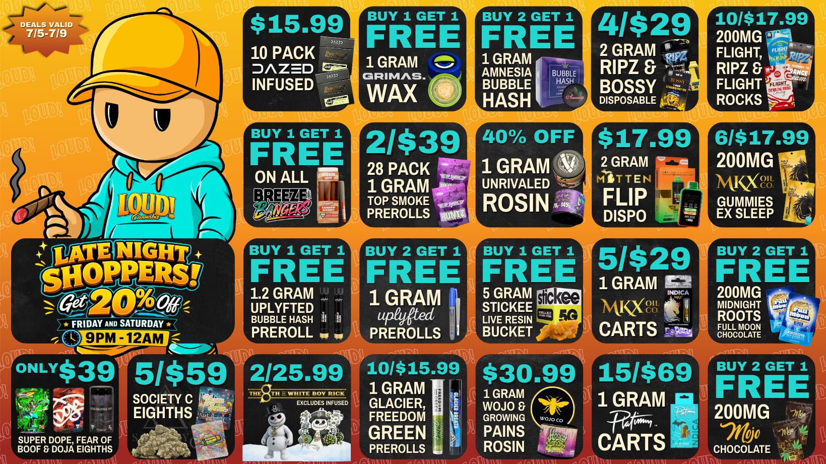 LOUD! Cannabis 💥LOUD! Cannabis Deals💥