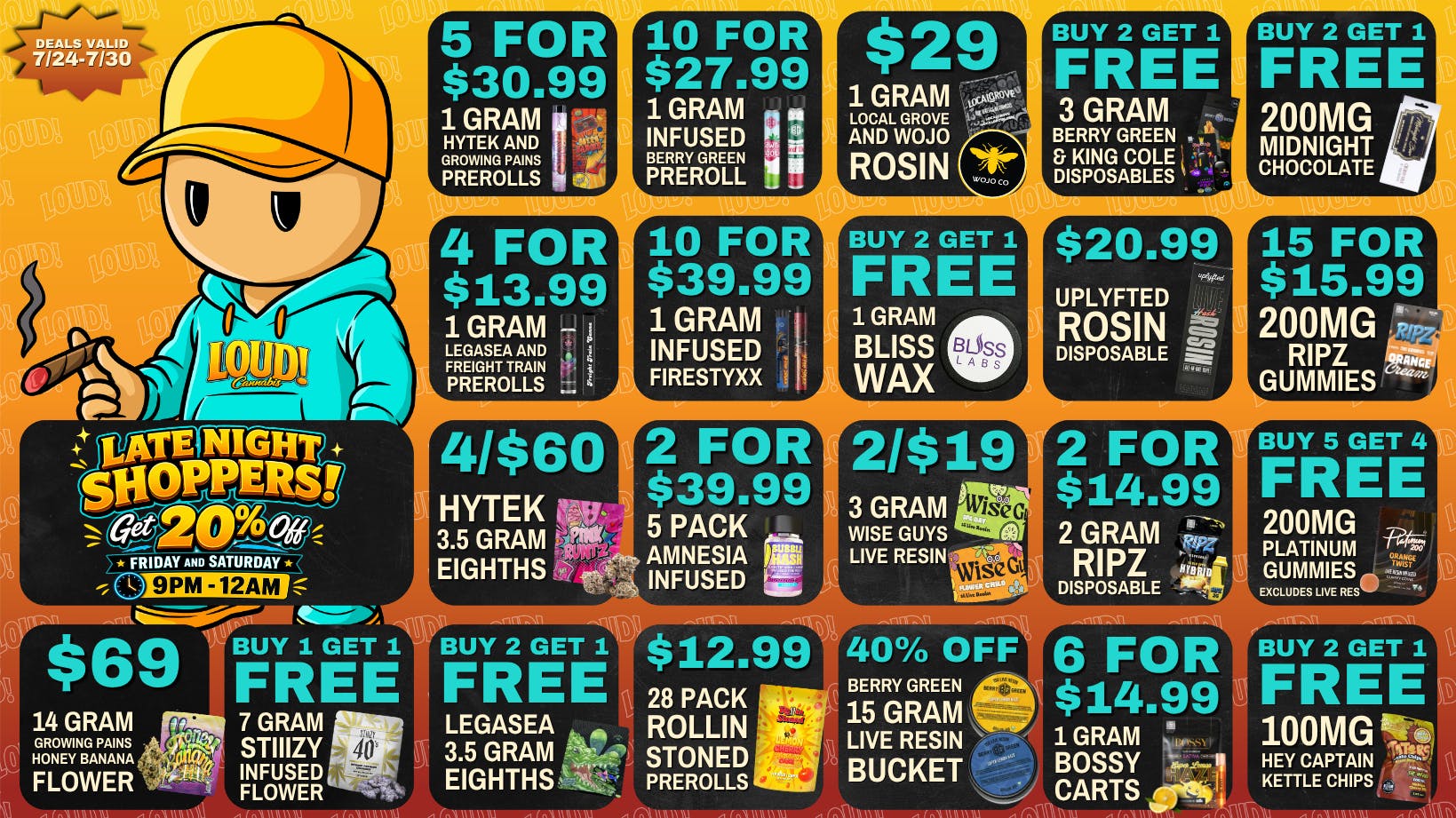 LOUD! Cannabis 💥LOUD! Cannabis Deals💥