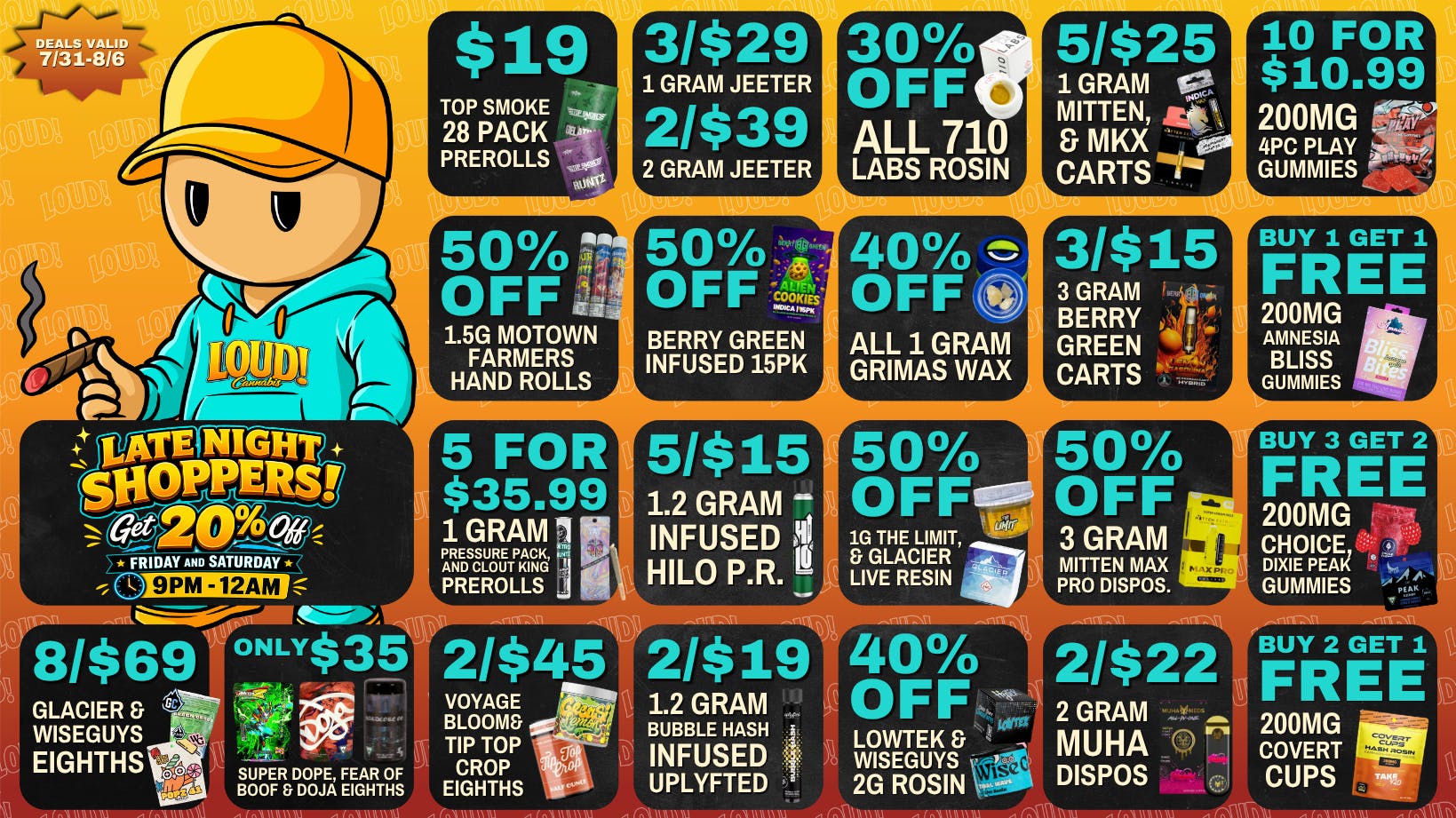 LOUD! Cannabis 💥LOUD! Cannabis Deals💥