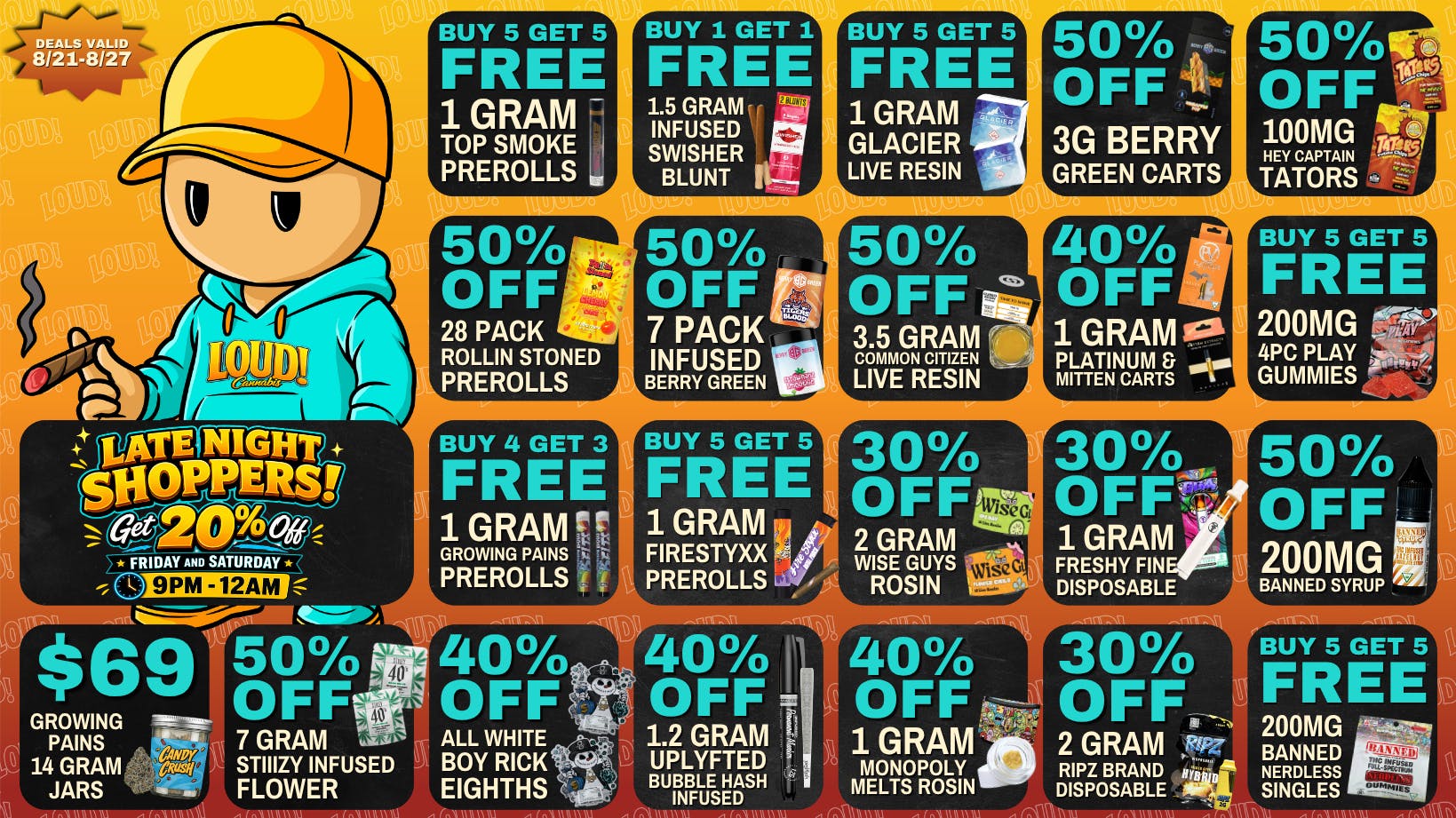 LOUD! Cannabis 💥LOUD! Cannabis Deals💥