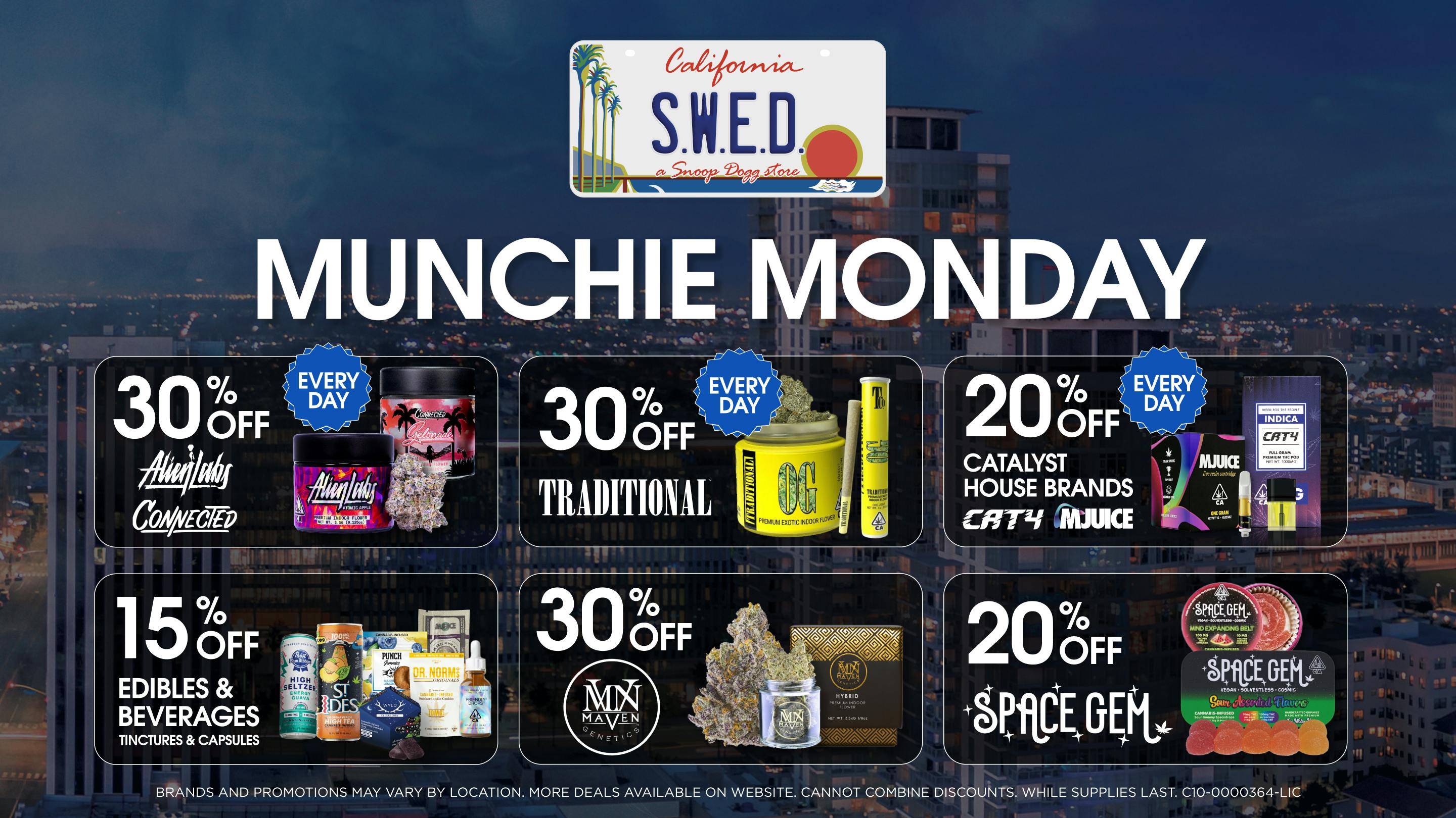 SWED A SNOOP DOGG Dispensary - LBC Munchie Monday