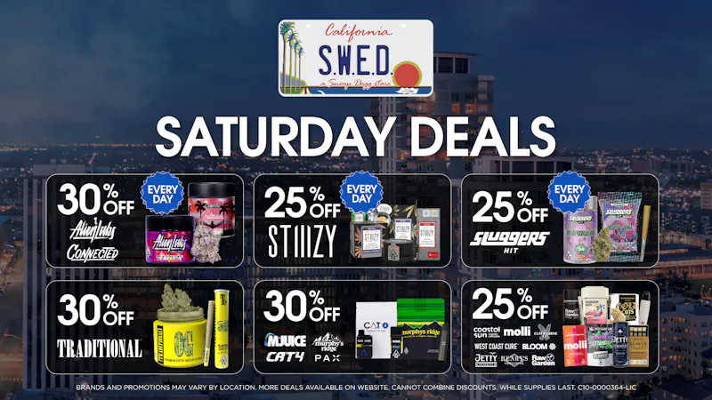 SWED A SNOOP DOGG Dispensary - LBC Clean Green Saturday