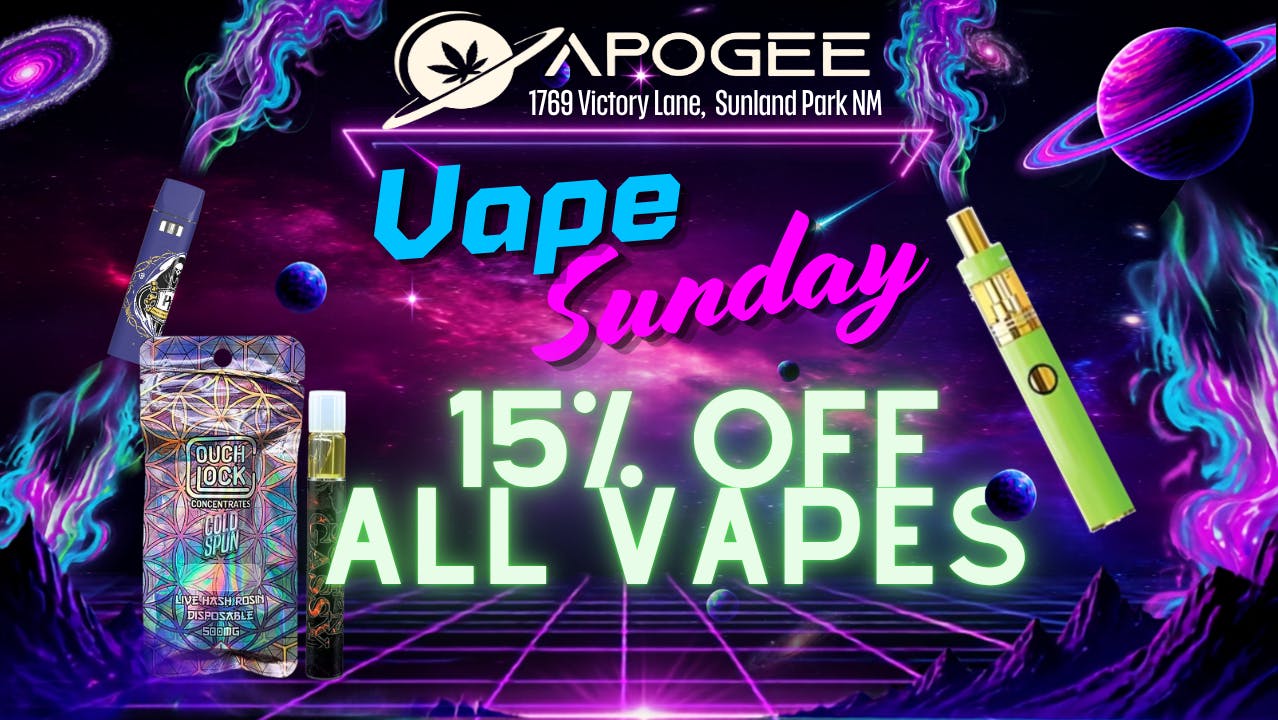 Apogee - Drive Thru Vape Sunday 15%