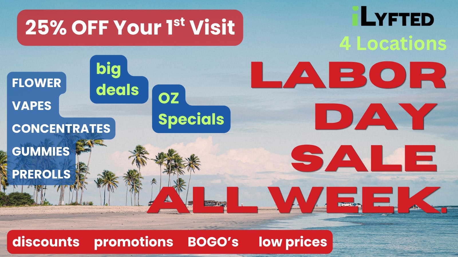 CALI CAL VENTURES, INC- Studio City / Sherman Oaks Celebrate Labor Day with Deals All Week Long!