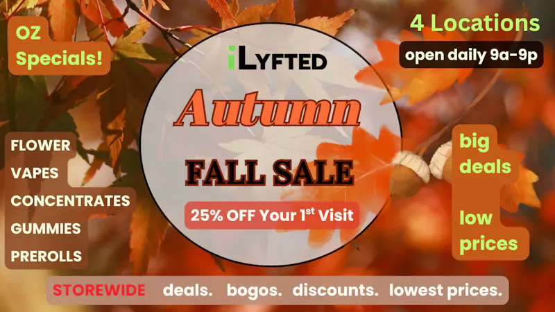 iLYFTED- North Hollywood Autumn is Here & So Are the Deals!
