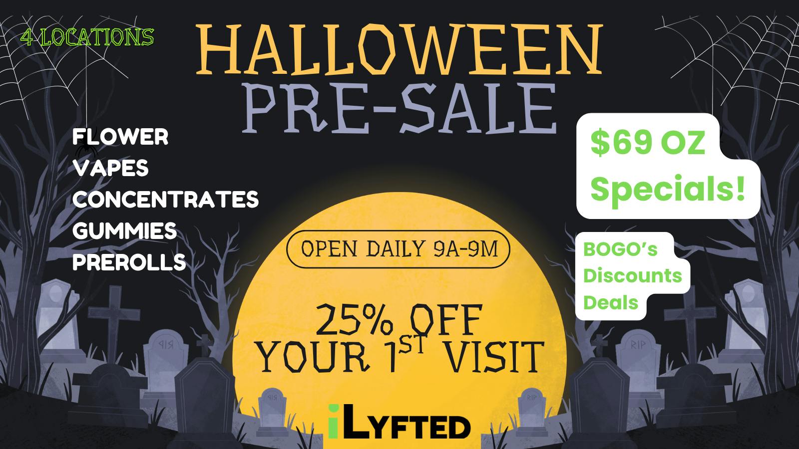iLYFTED- North Hollywood High Spirits. Frighteningly Good Prices. Bwahahaha