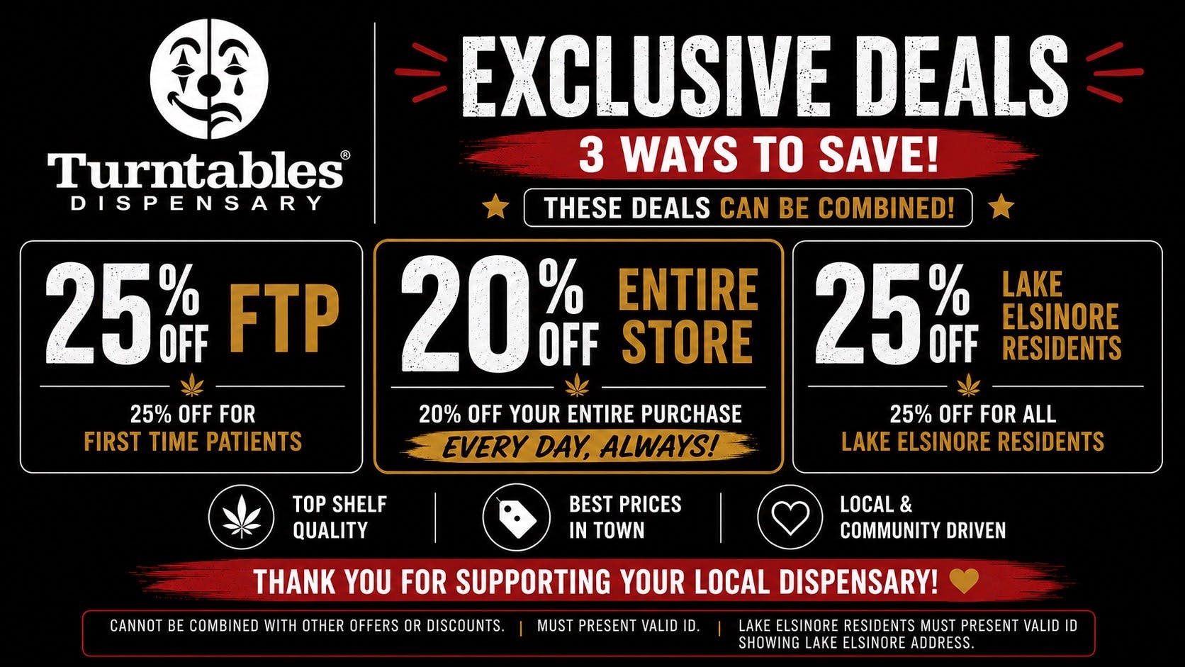Turntables STACK YOUR SAVINGS AT TURNTABLES — Up to 45% Off
