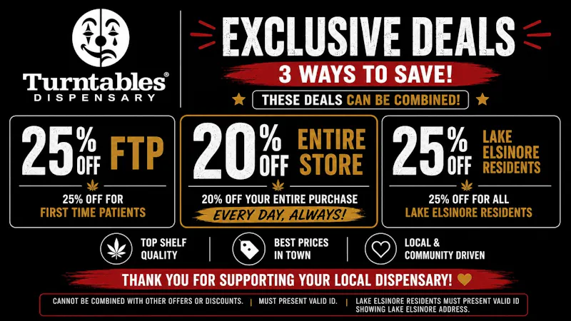Turntables STACK YOUR SAVINGS AT TURNTABLES — Up to 45% Off