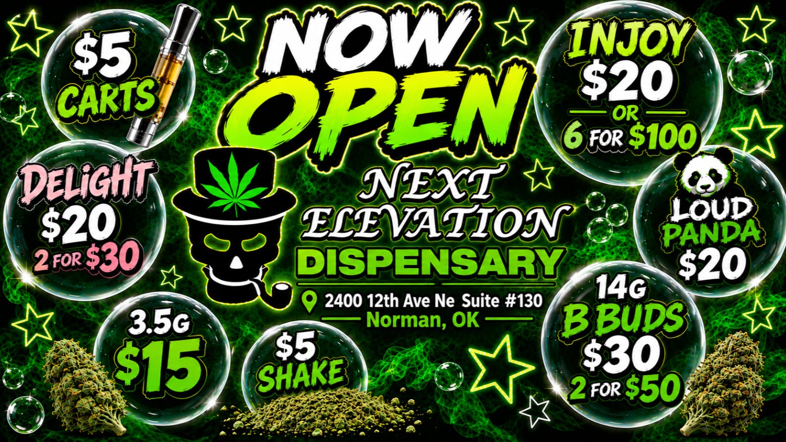 Next Elevation - Norman NEW! NEW! NEXT ELEVATION IN NORMAN!! SMOKIN DEALS!