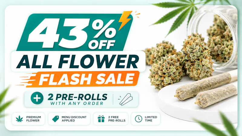 Orange Leaf Delivery - Antelope Valley 🌿 43% Flower Flash Sale + 2 Pre-Rolls