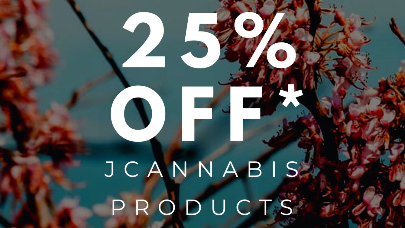 DISPO 25% OFF JCANNABIS