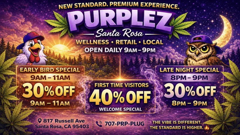 Purplez Daily Happy Hour