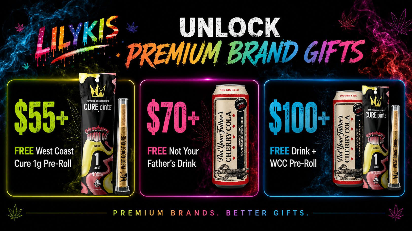 Lilykis Delivery Unlock Premium Brand Gifts