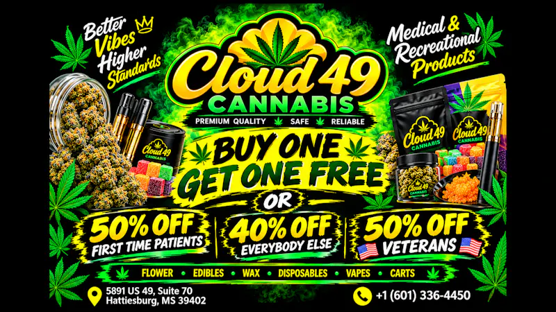 Cloud 49 cannabis Deal of the Day!