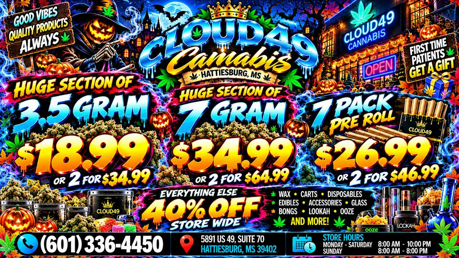 Cloud 49 Cannabis 🔥 THURSDAY THUNDER DEALS 🔥