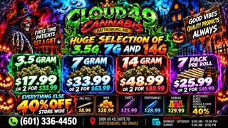 Cloud 49 Cannabis 🎃👻 SPOOKY SEASON, SCARY GOOD DEALS! 💀🔥