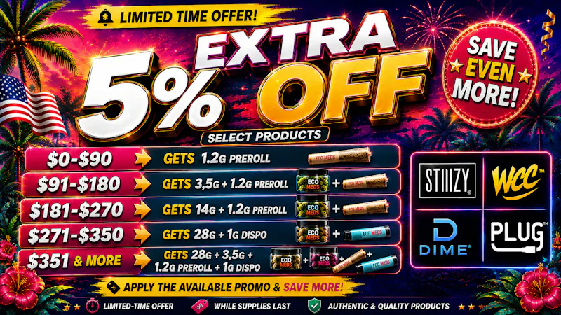 Ecomeds - Hesperia PLUG • STIIIZY • WCC • DIME — EXTRA 5% OFF
