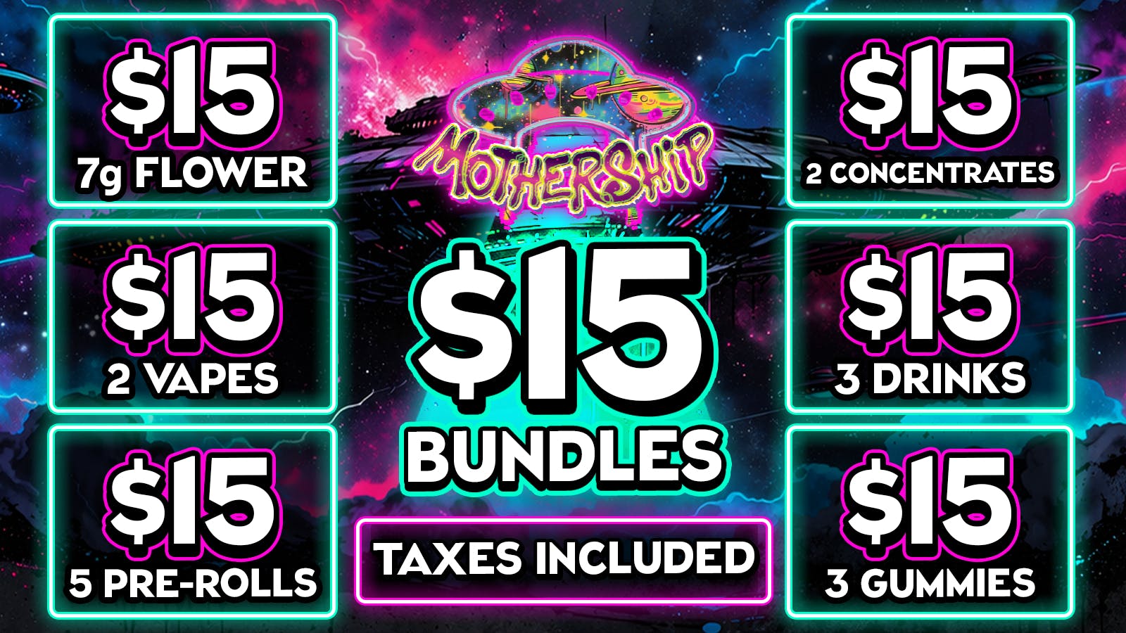 Mothership 🔥$15 Bundle Deals!🔥