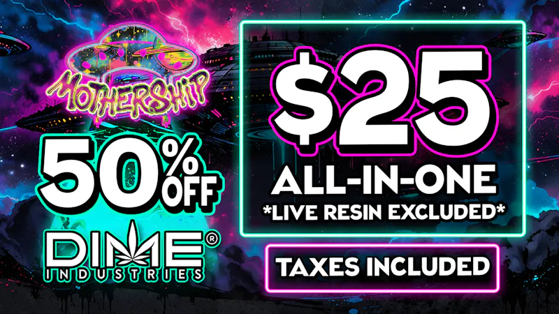 Mothership $25 DIME All in One Vape! 💨