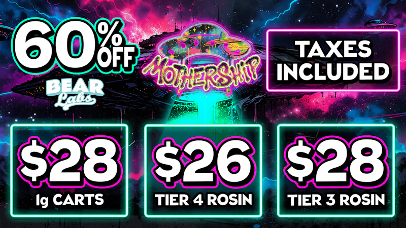 Mothership 60% Off Bear Labs🐻 Limited Time⏳