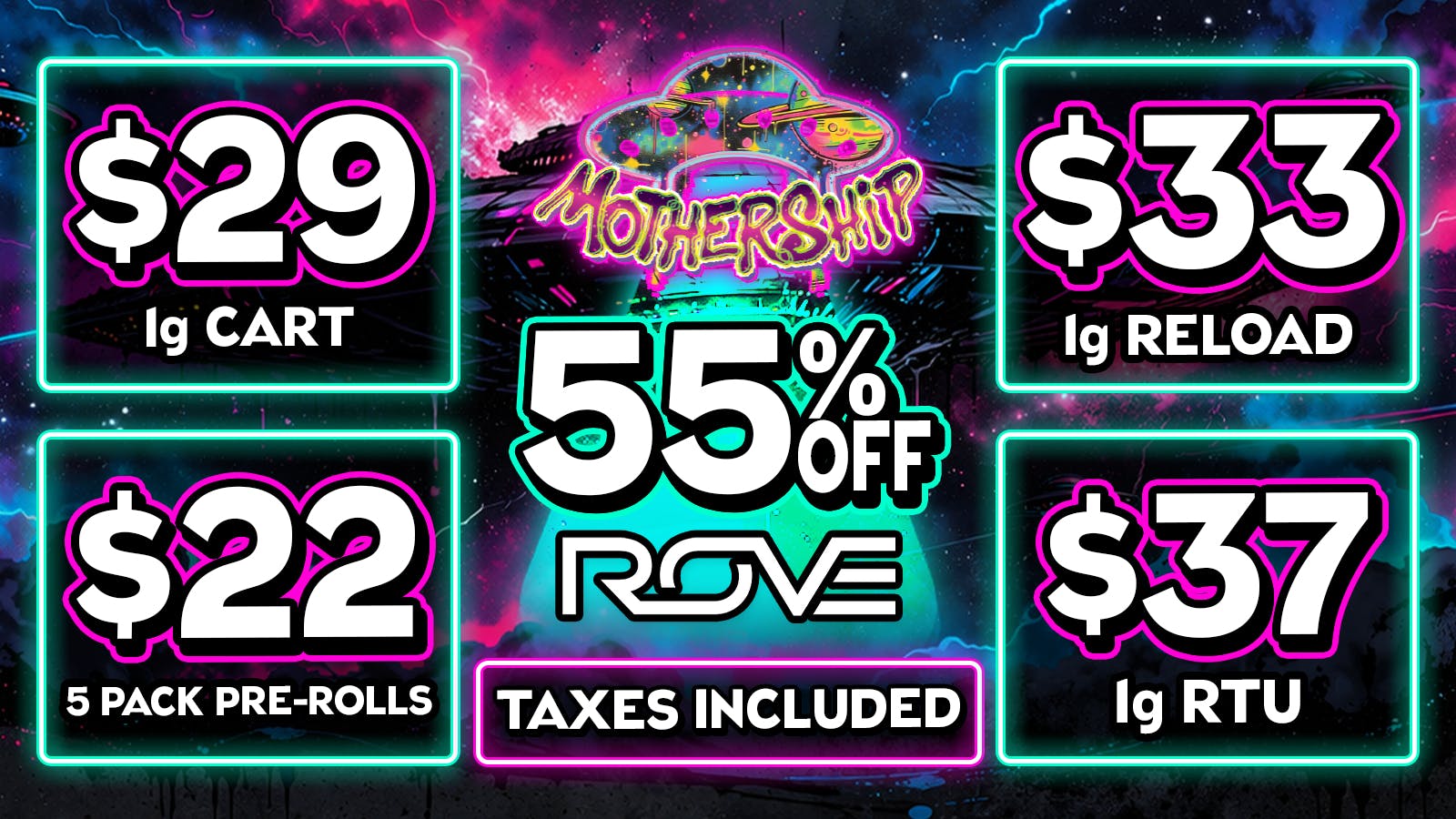 Mothership 🔥 $22 ROVE Ice packs! ❄️ 55% Off ROVE! ⏳