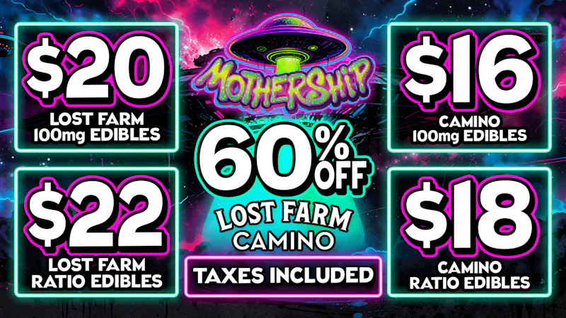 Mothership 🎇 60% off CAMINO & Lost Farm 🎆 Limited Time ⏳