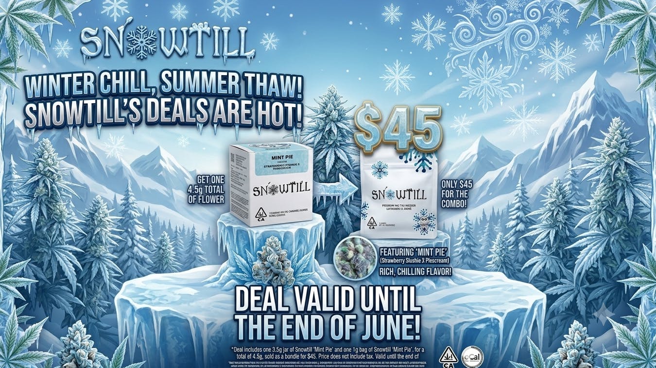 The Treehouse Delivery Snowtill $45 for 4.5g