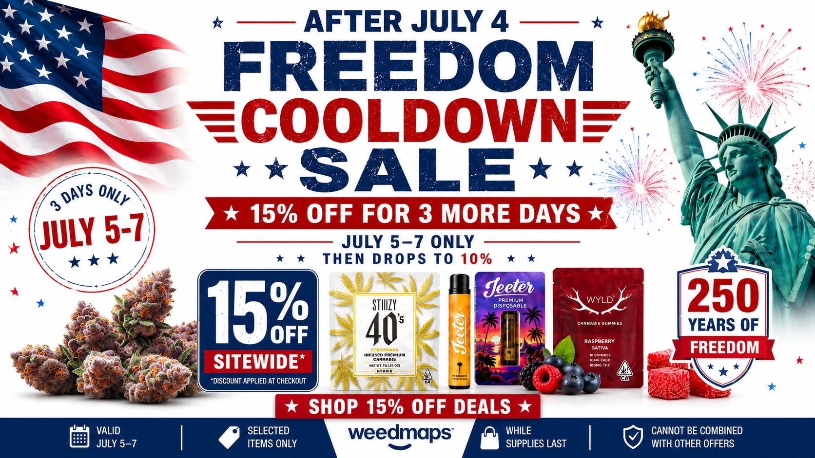 Cannabus - Hollywood The 4th of July savings continue!