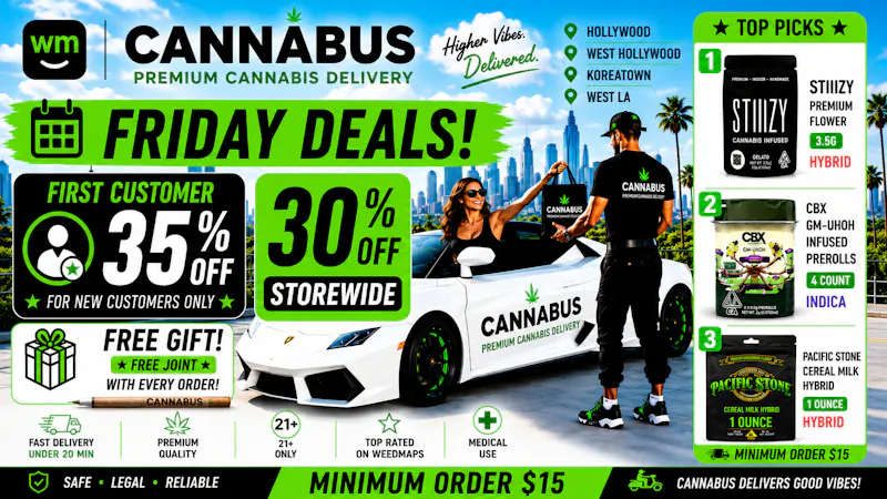 Cannabus - Korea Town 🔥30% OFF EVERY ORDER+Gifts+Joint🔥