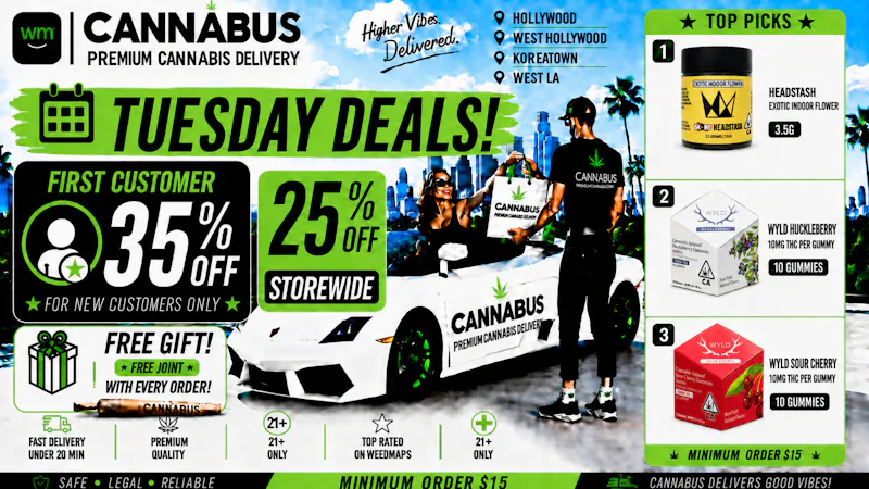 Cannabus - Korea Town 🔥25% OFF EVERY ORDER+Gift+Joint🔥