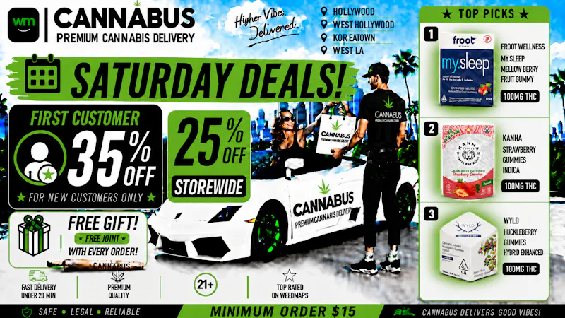 Cannabus - Korea Town 🔥25% OFF EVERY ORDER+Gifts+Joint🔥
