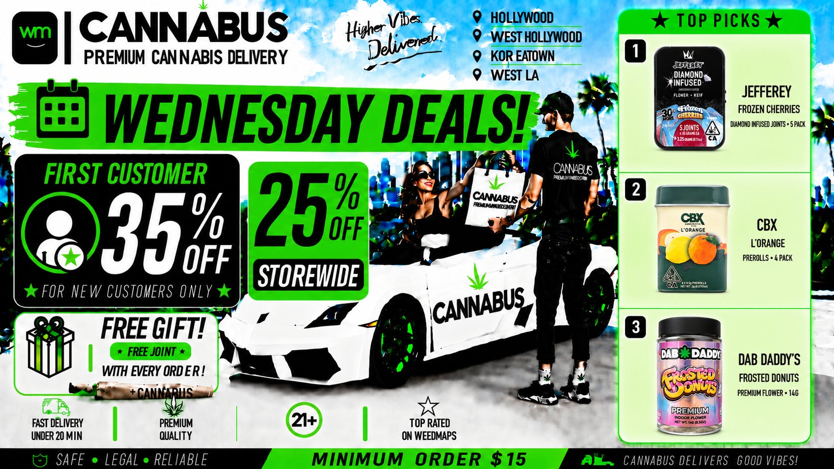 Cannabus - Hollywood 🔥25% OFF EVERY ORDER+Gift+Joint🔥