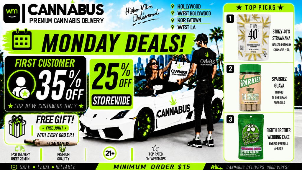 Cannabus - West LA 🔥25% OFF EVERY ORDER+Gift+Joint🔥