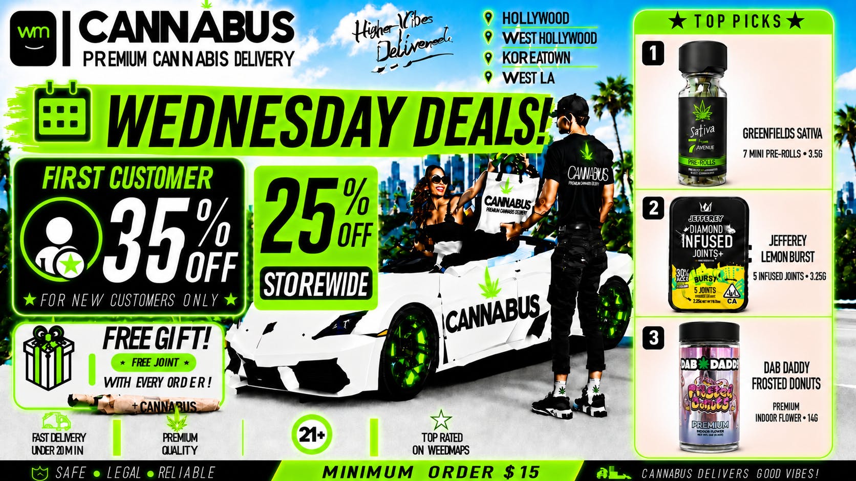 Cannabus - West LA 🔥25% OFF EVERY ORDER+Gift+Joint🔥