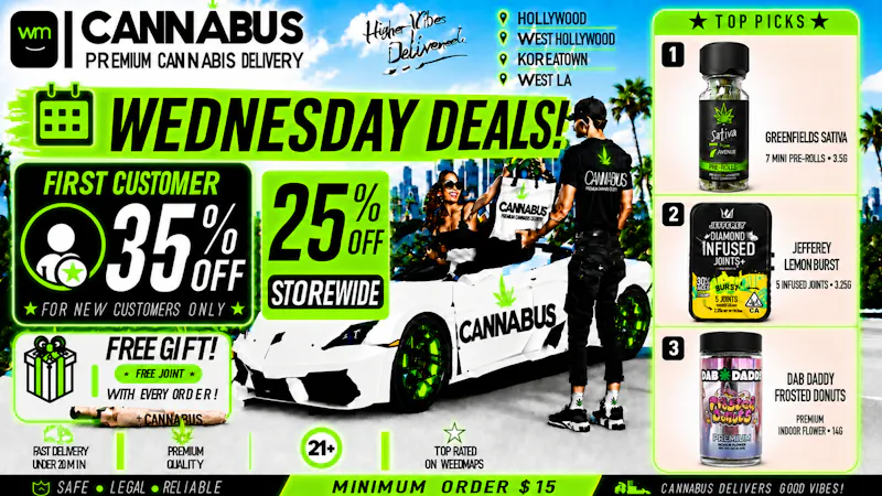 Cannabus - West Hollywood 🔥25% OFF EVERY ORDER+Gift+Joint🔥