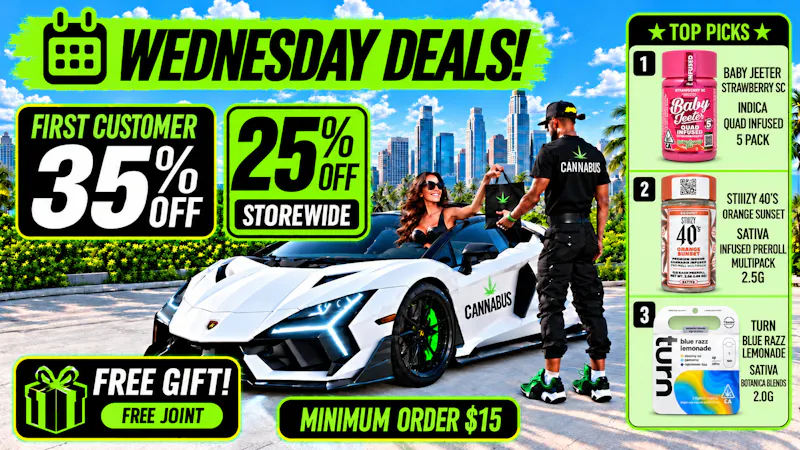 Cannabus - West Hollywood 🔥25% OFF STOREWIDE +FREE GIFT & JOINT🔥