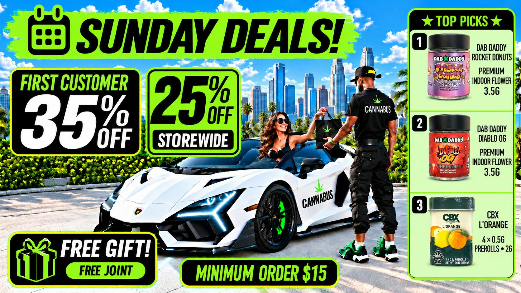 Cannabus - Korea Town 🔥25% OFF STOREWIDE +FREE GIFT & JOINT🔥