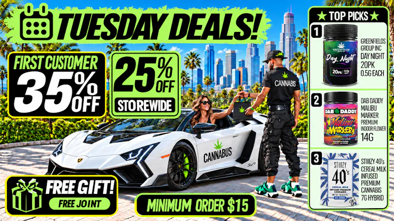 Cannabus - Hollywood 🔥25% OFF EVERY ORDER+Gift+Joint🔥