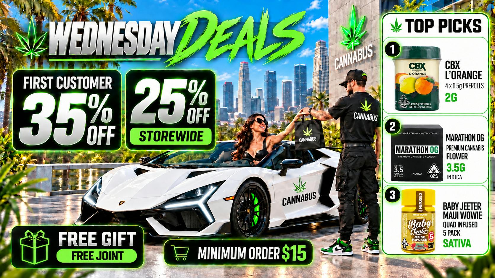 Cannabus - West LA 🔥25% OFF STOREWIDE +FREE GIFT & JOINT🔥