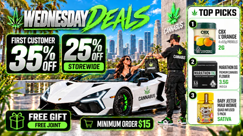 Cannabus - West LA 🔥25% OFF STOREWIDE +FREE GIFT & JOINT🔥