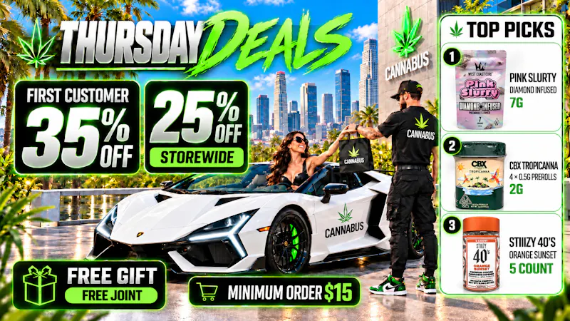 Cannabus - West Hollywood 🔥25% OFF STOREWIDE +FREE GIFT & JOINT🔥