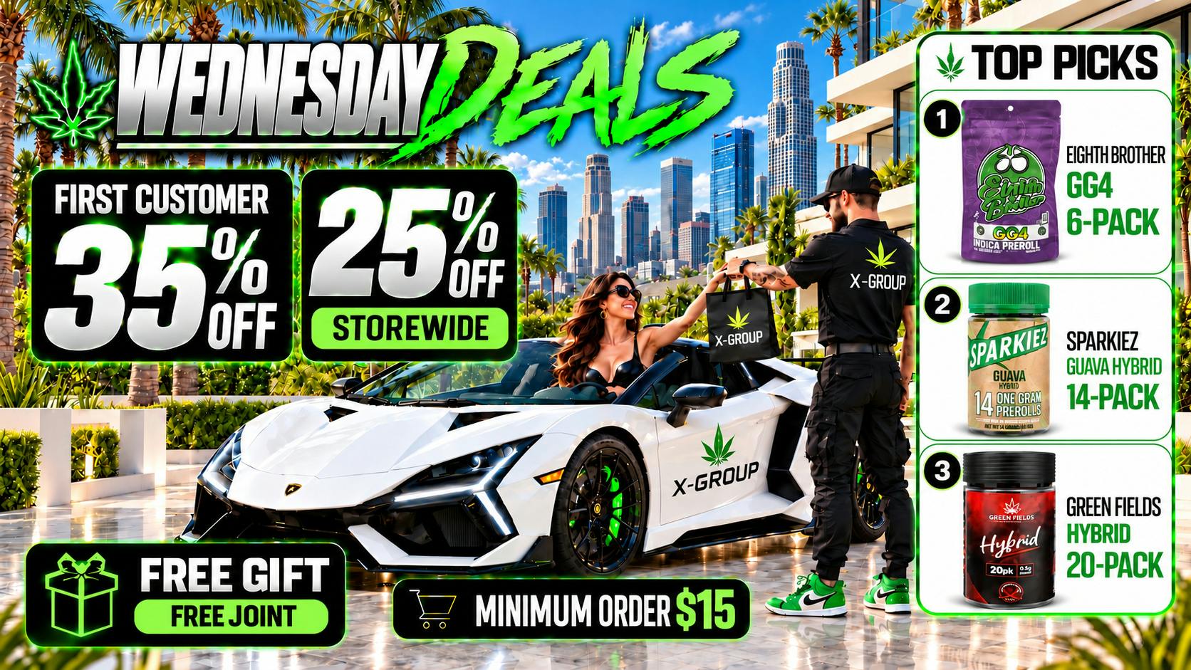 X-Group - Downtown Los Angeles 🔥25% OFF STOREWIDE +FREE GIFT & JOINT🔥
